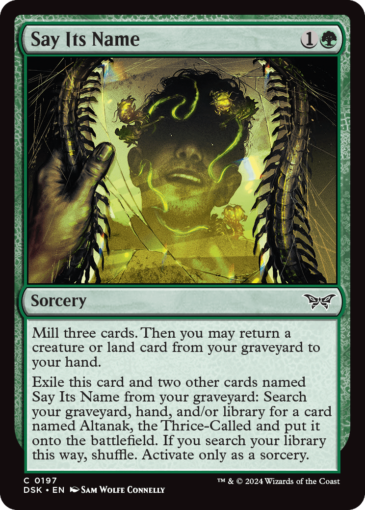 MTG Canarias - DSK 0197 - Say Its Name