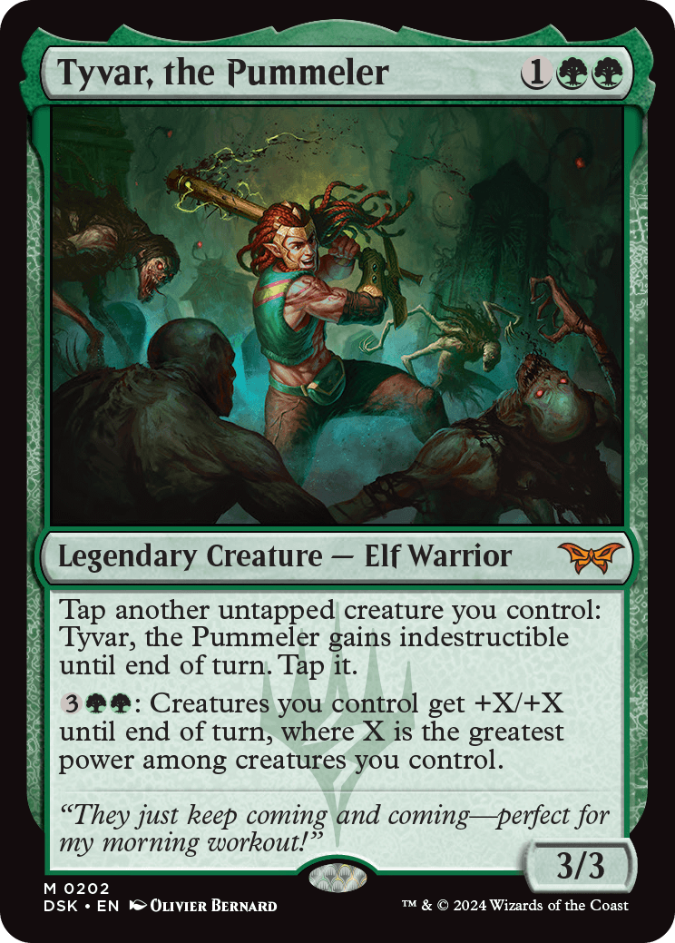 MTG Canarias - DSK 0202 - Tyvar, the Pummeler