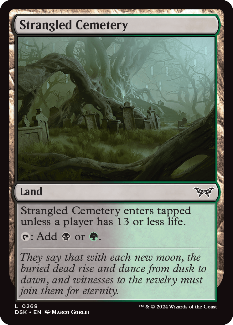 MTG Canarias - DSK 0268 - Strangled Cemetery