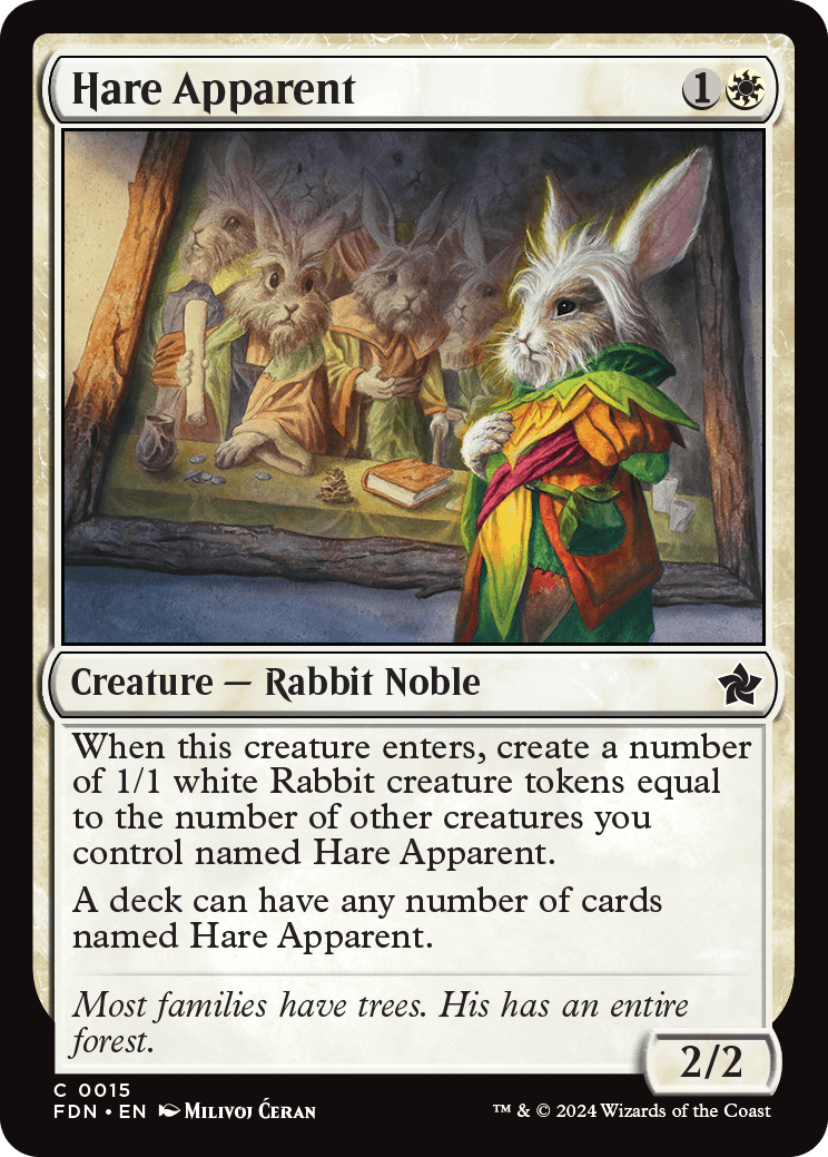 MTG Canarias - FDN 0015 - Hare Apparent