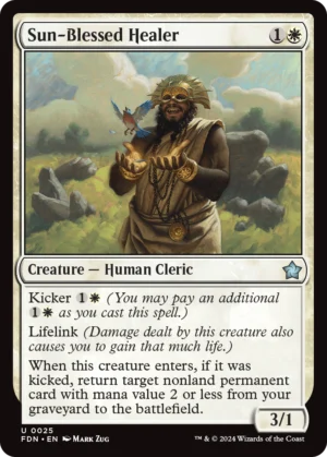 MTG Canarias – FDN 0025 – Sun-Blessed Healer