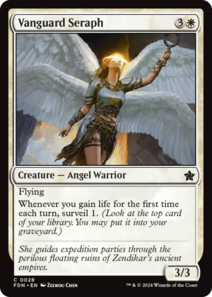 MTG Canarias – FDN 0028 – Vanguard Seraph