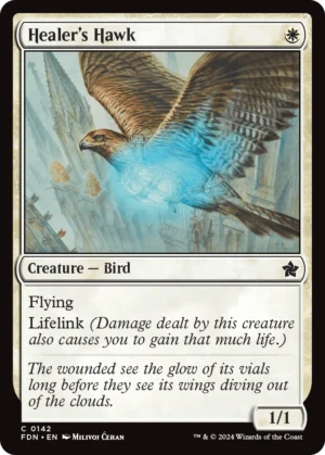 MTG Canarias - FDN 0142 - Healer's Hawk