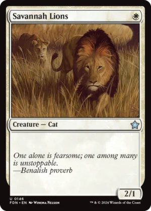 MTG Canarias – FDN 0146 – Savannah Lions