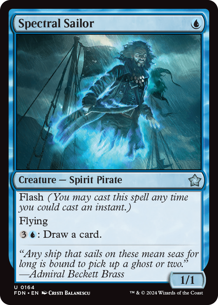 MTG Canarias - FDN 0164 - Spectral Sailor