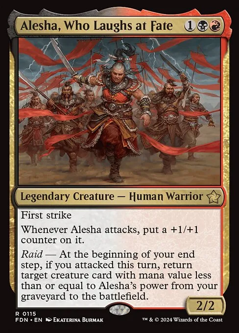 Alesha, la que se ríe del hado