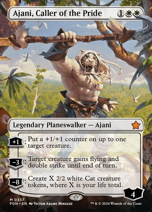 Ajani, llamador de la manada