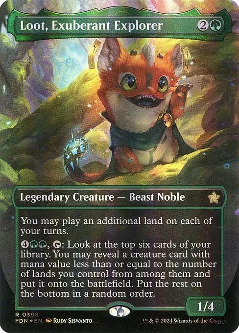 Botín, explorador exuberante