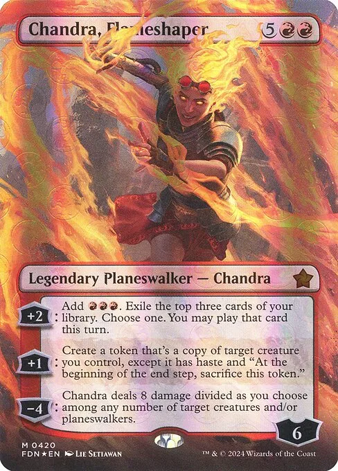 Chandra, esculpidora de llamas