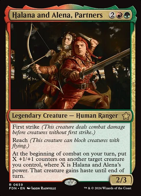 Halana y Alena, compañeras