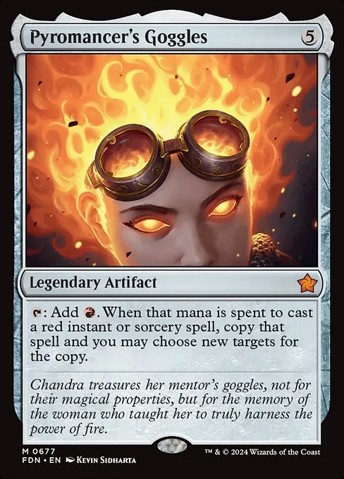 Lentes de la piromante