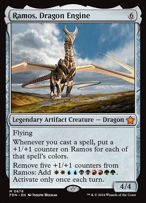 Ramos, dragón mecánico