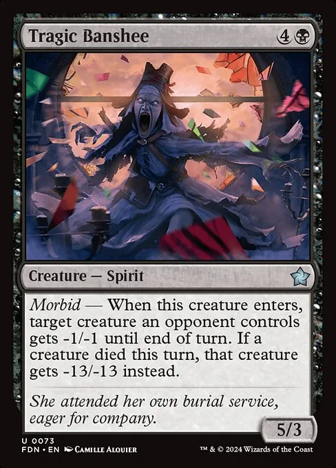 Banshee trágica