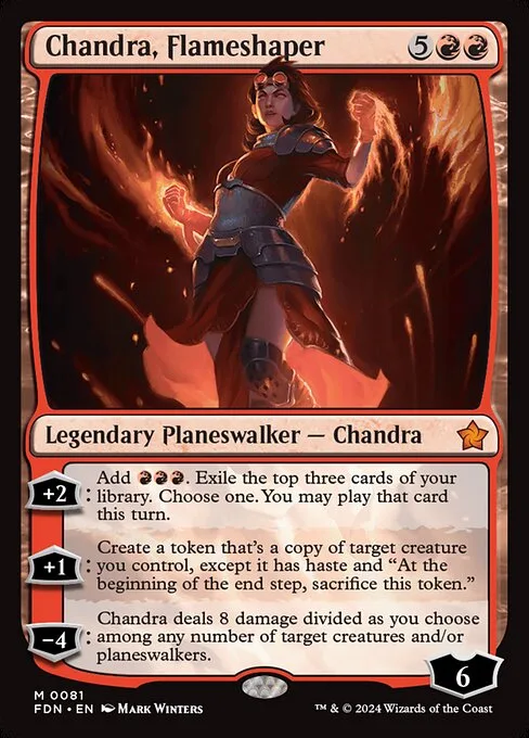 Chandra, esculpidora de llamas