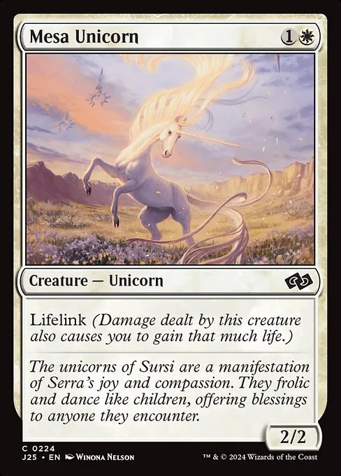 Unicornio de la meseta