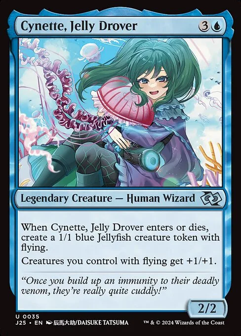 Cynette, cuidadora de medusas