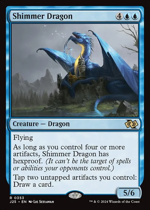 Dragón centelleante