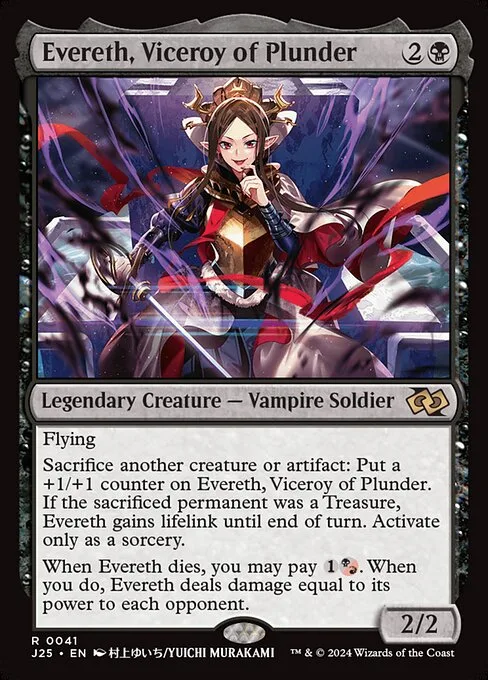 Evereth, virreina del saqueo