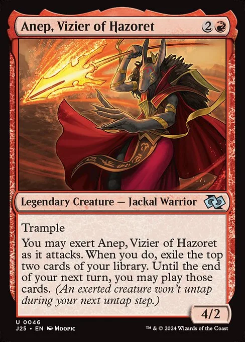 Anep, visir de Hazoret