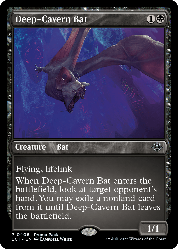 MTG Canarias - LCI 0406 - Deep-Cavern Bat