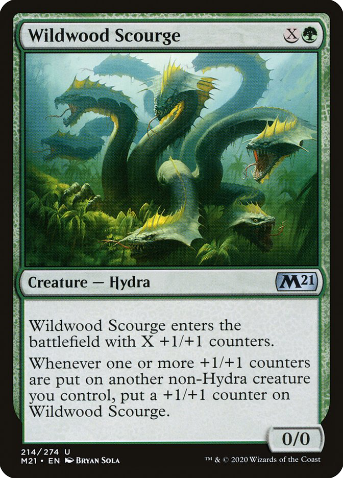 MTG Canarias - M21 214 - Wildwood Scourge