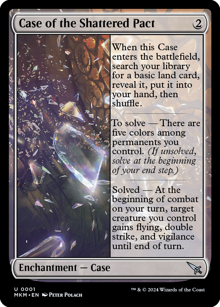 MTG Canarias - MKM 0001 - Case of the Shattered Pact