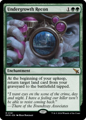 MTG Canarias – MKM 0181 – Undergrowth Recon