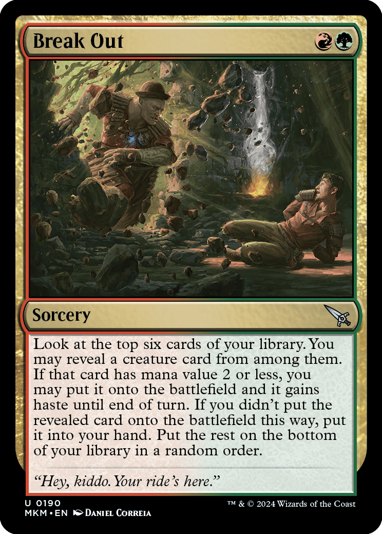 MTG Canarias - MKM 0190 - Break Out (White)