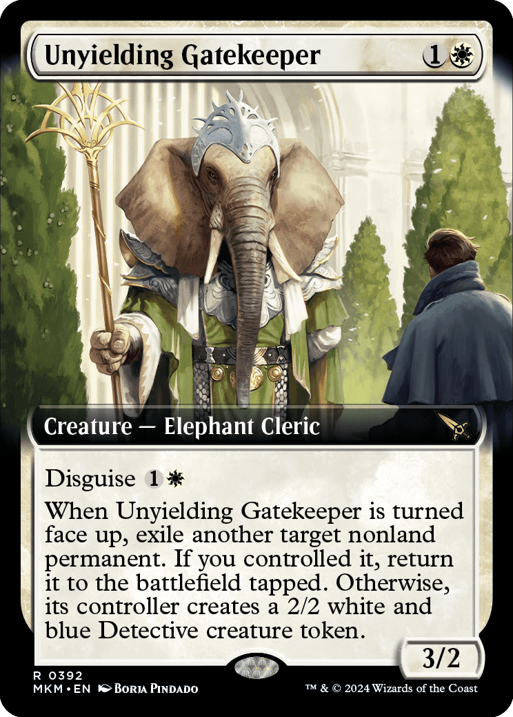 MTG Canarias - MKM 0392 - Unyielding Gatekeeper