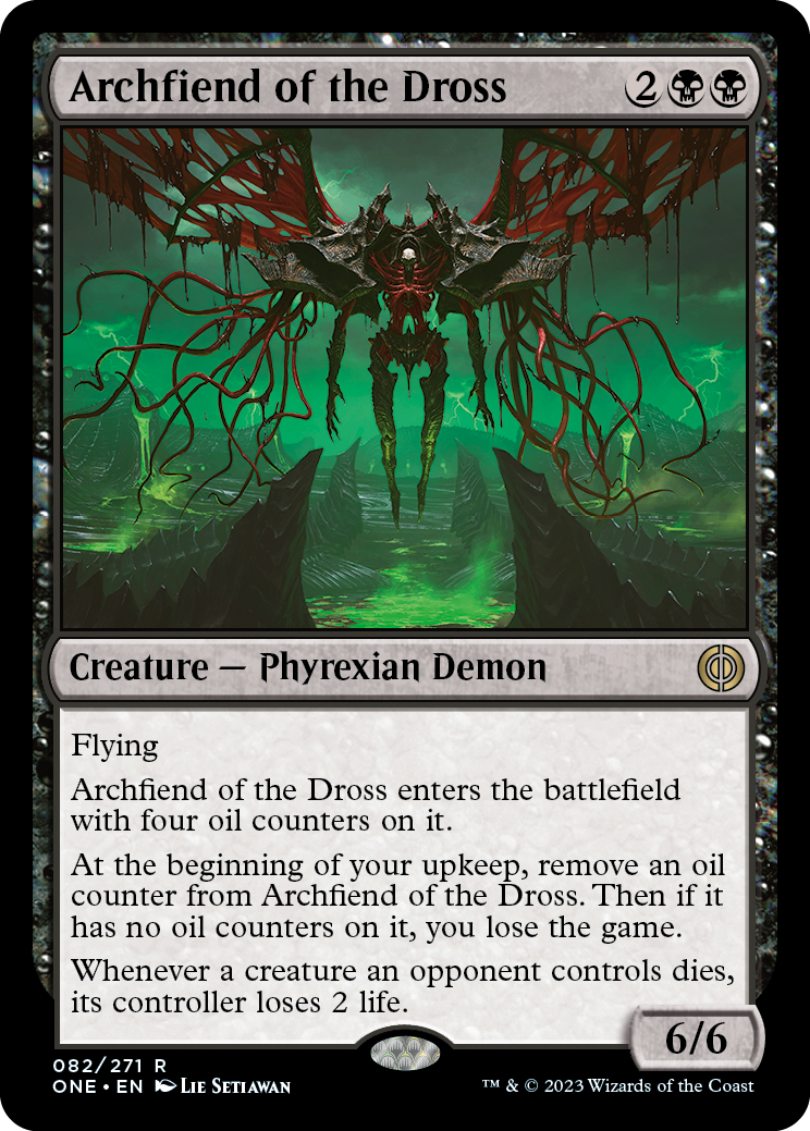 MTG Canarias - ONE 082 - Archfiend of the Dross