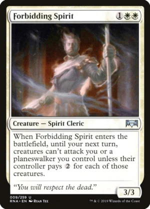 MTG Canarias - RNA 009 - Forbidding Spirit