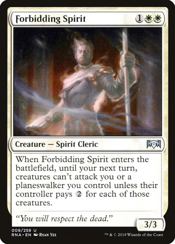 MTG Canarias - RNA 009 - Forbidding Spirit