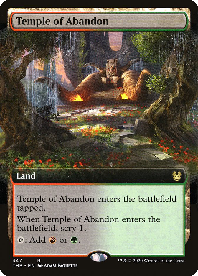 MTG Canarias - THB 347 - Temple of Abandon