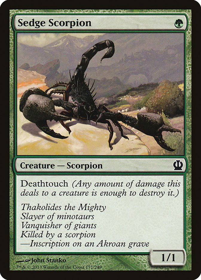 MTG Canarias - THS 177 - Sedge Scorpion