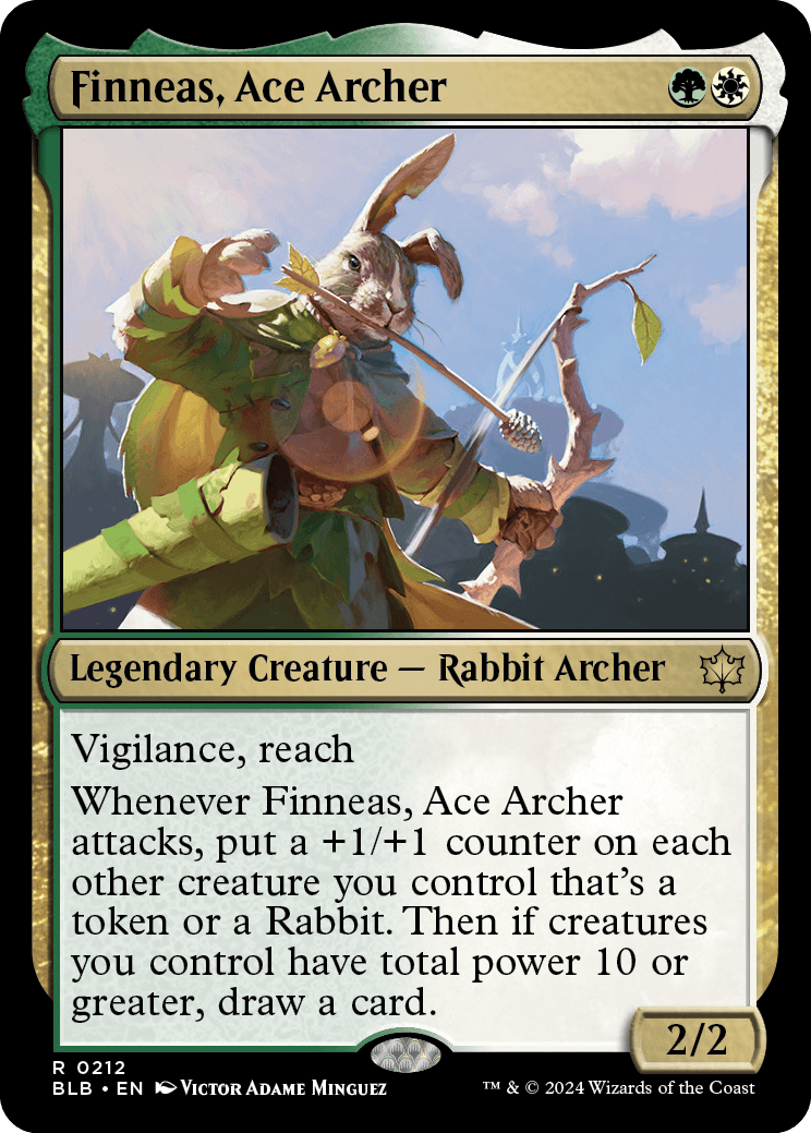 MTG Canarias - BLB 0212 - Finneas, Ace Archer