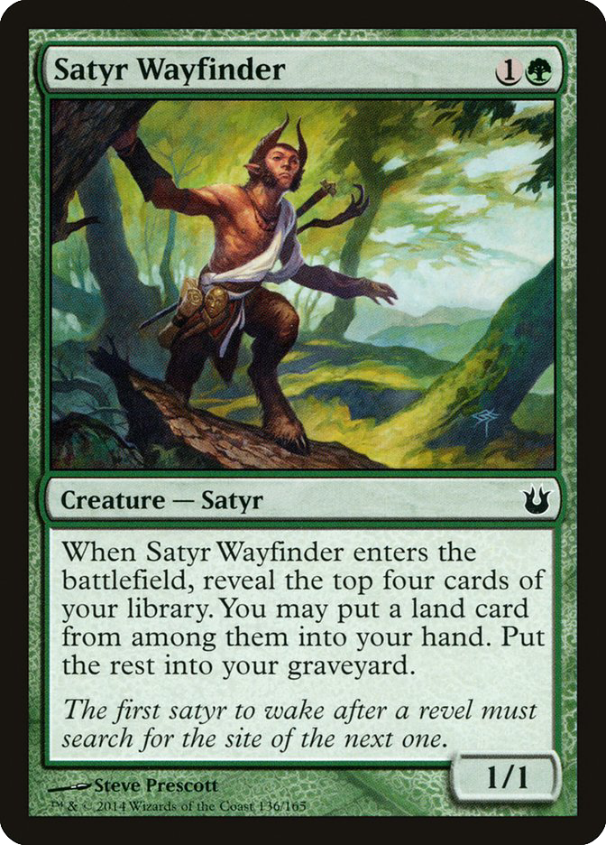 MTG Canarias - BNG 136 - Satyr Wayfinder