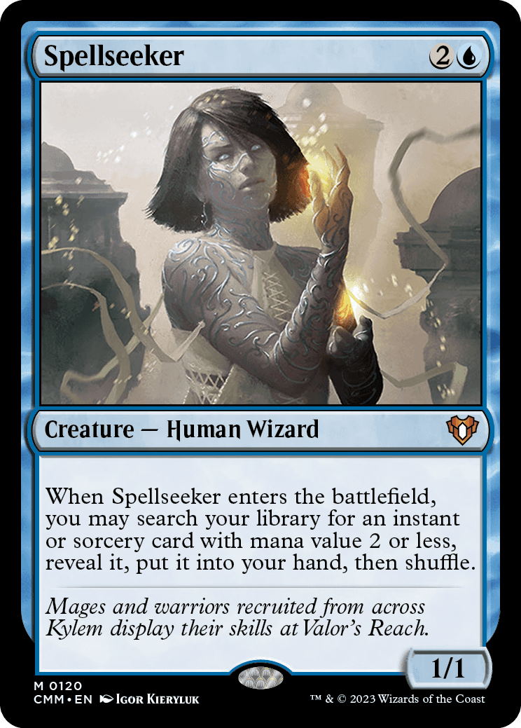 MTG Canarias - CMM 0120 - Spellseeker