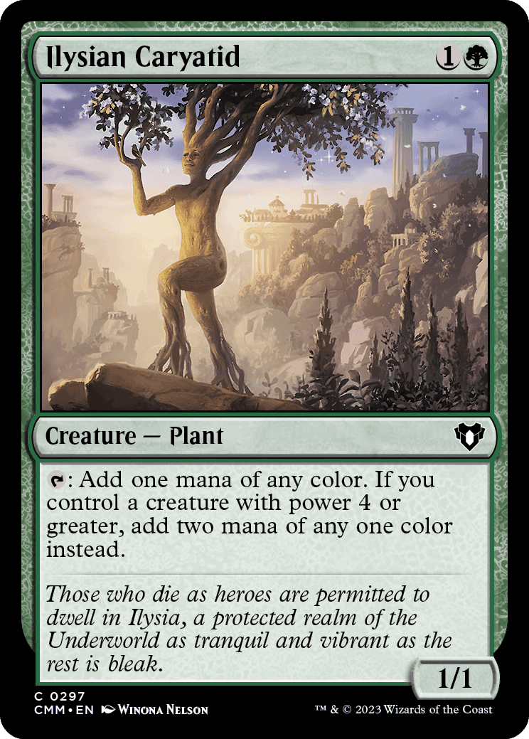 MTG Canarias - CMM 0297 - Ilysian Caryatid