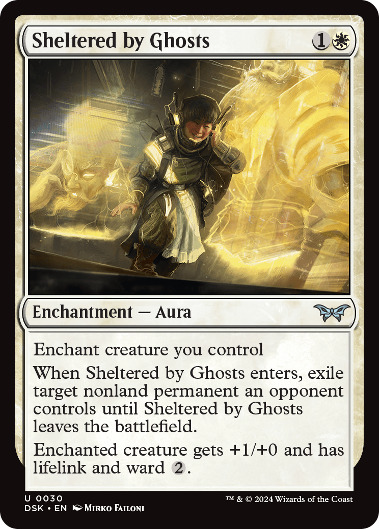 MTG Canarias - DSK 0030 - Sheltered by Ghosts