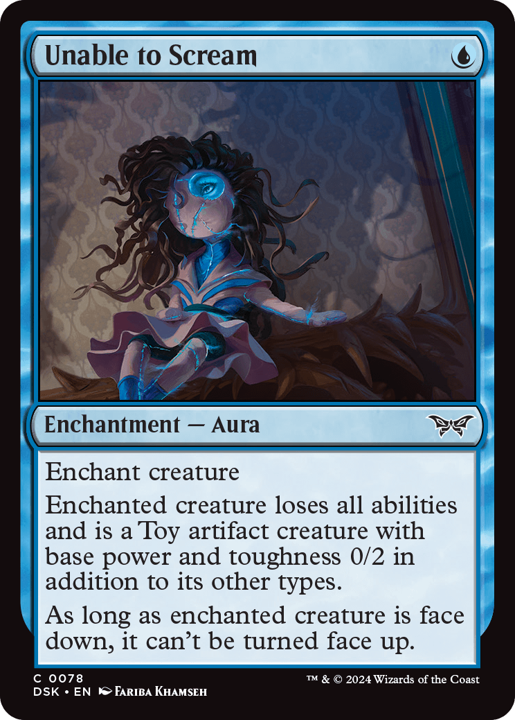 MTG Canarias - DSK 0078 - Unable to Scream