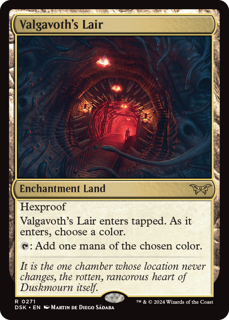 MTG Canarias - DSK 0271 - Valgavoth's Lair