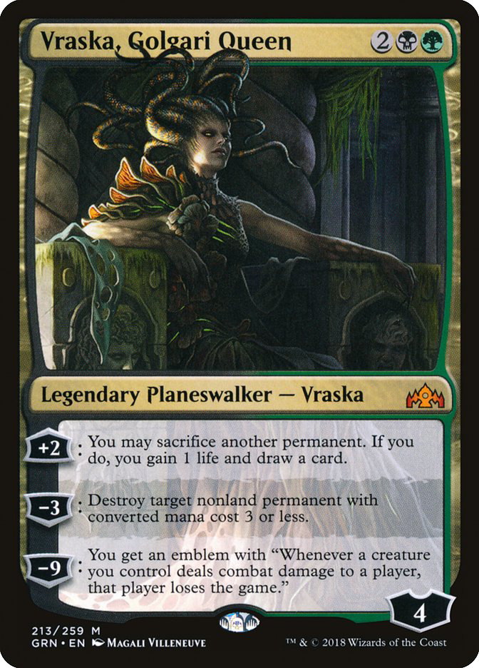 MTG Canarias - GRN 213 - Vraska, Golgari Queen