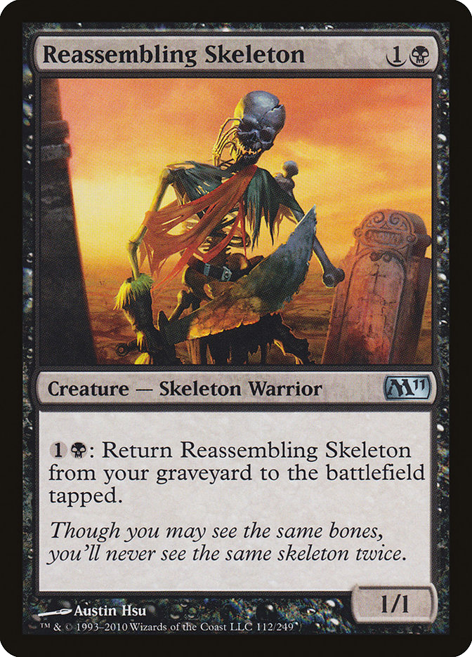 MTG Canarias - M11 112 - Reassembling Skeleton