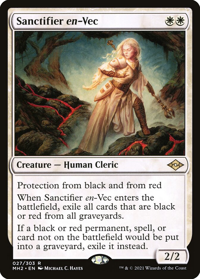 MTG Canarias - MH2 027 - Sanctifier en-Vec