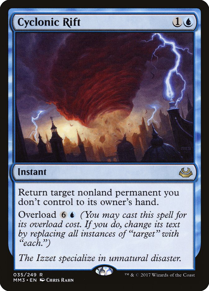 MTG Canarias - MM3 035 - Cyclonic Rift