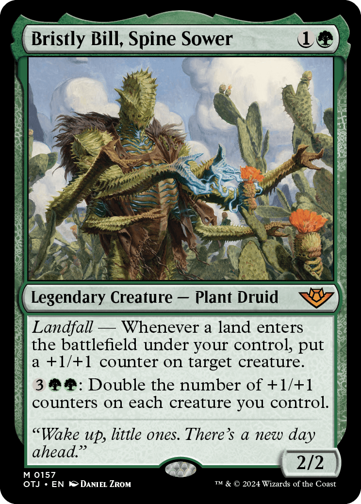 MTG Canarias - OTJ 0157 - Bristly Bill, Spine Sower