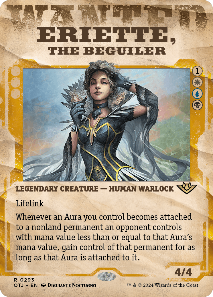 MTG Canarias - OTJ 0293 - Eriette, the Beguiler