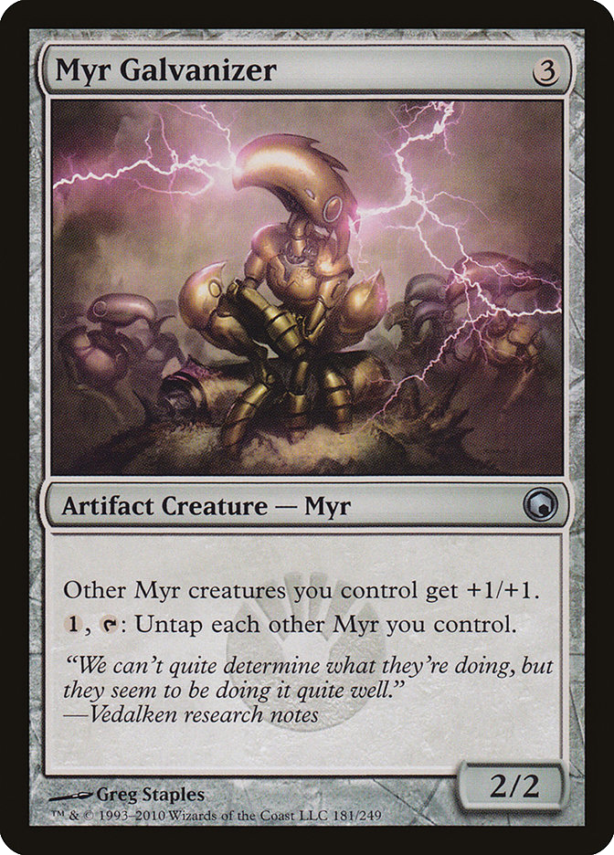 MTG Canarias - SOM 181 - Myr Galvanizer