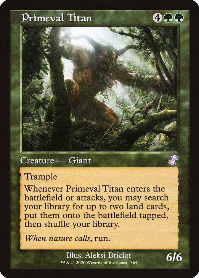 MTG Canarias - TSR 365 - Primeval Titan