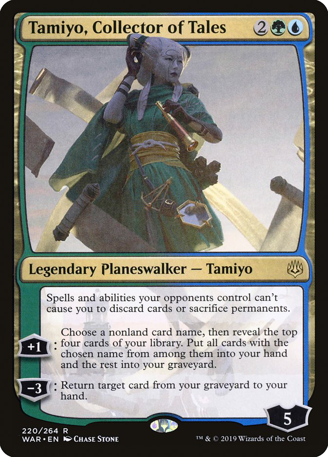 MTG Canarias - WAR 220 - Tamiyo, Collector of Tales